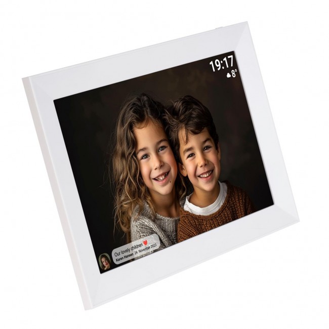 Denver PFF-1012 digital photo frame White 25.6 cm (10.1 Denver PFF-1012 digital photo frame White 25.6 cm (10.1