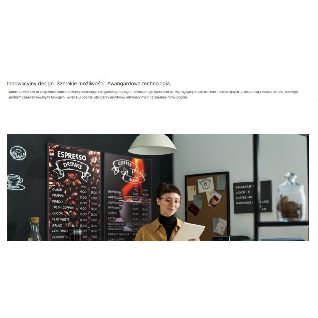 AVTEK INFORMATION MONITOR DS2 86