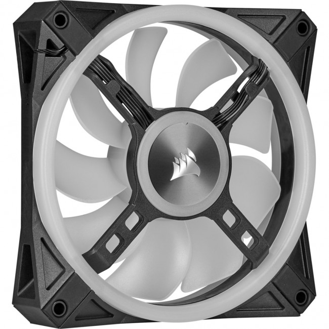 Corsair iCUE QL140 RGB Computer case Fan 14 cm Black, Grey