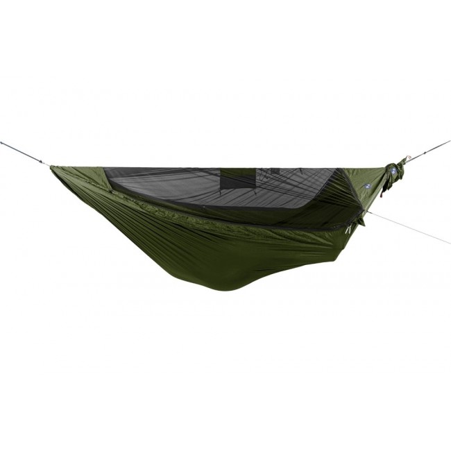 Ticket To The Moon PRO HAMMOCK Hanging hammock 1 person(s) Nylon Dark Green