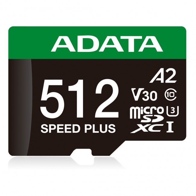 ADATA Speed Plus 512 GB MicroSDXC Class 10 ADATA Speed Plus 512 GB MicroSDXC Class 10