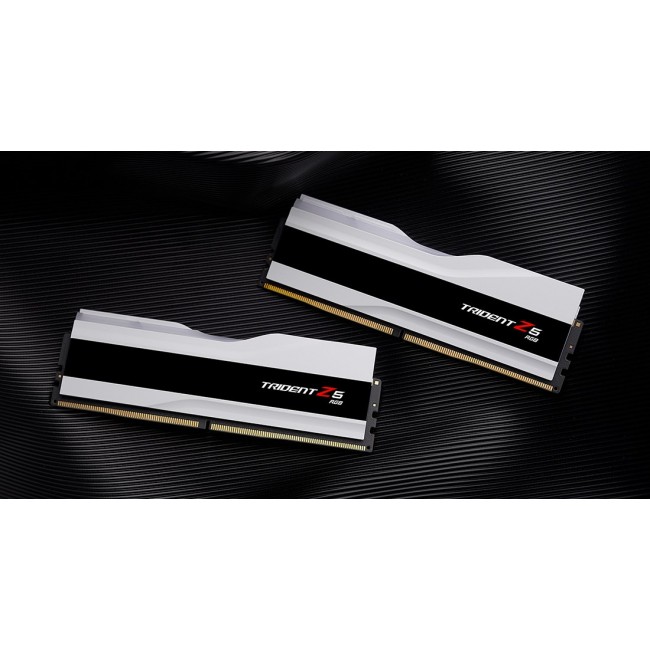 G.Skill Trident Z5 RGB F5-6000J2836G32GX2-TZ5RW memory module 64 GB 2 x 32 GB DDR5 4800 MT/s 288-pin DIMM G.Skill Trident Z5 RGB F5-6000J2836G32GX2-TZ5RW memory module 64 GB 2 x 32 GB DDR5 4800 MT/s 288-pin DIMM