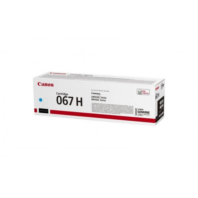 Canon 067H toner cartridge 1 pc(s) Original Cyan Canon 067H toner cartridge 1 pc(s) Original Cyan