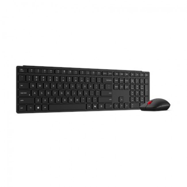Lenovo 4X31S04848 keyboard Mouse included Office RF Wireless + Bluetooth US English Black