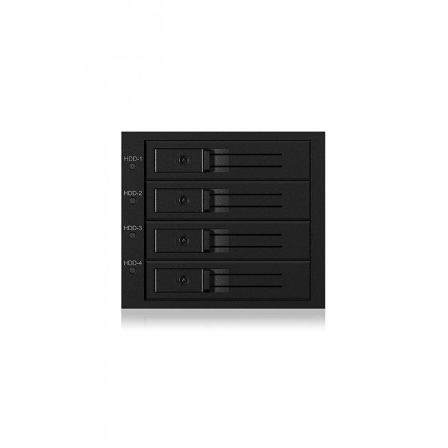 ICY BOX IB-564SAS-12G disk array Black ICY BOX IB-564SAS-12G disk array Black