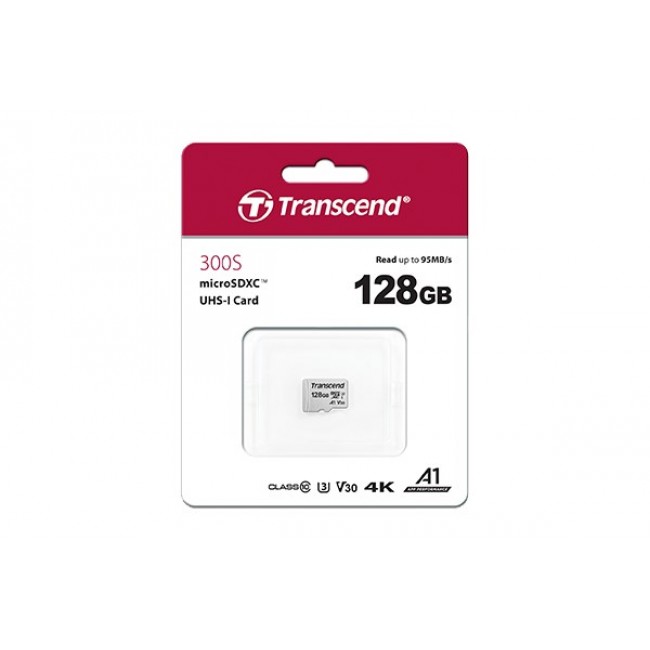 Transcend microSD Card SDHC 300S 128GB Transcend microSD Card SDHC 300S 128GB