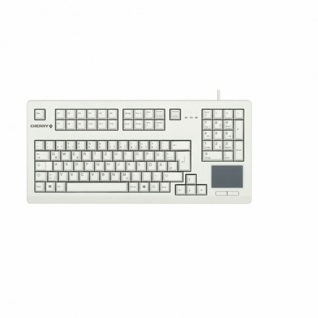 CHERRY TouchBoard G80-1190 keyboard Universal USB QWERTZ German Grey