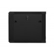Lanberg wall-mounted installation rack cabinet 19'' 9U 600x600mm black (glass door) Lanberg wall-mounted installation rack cabinet 19'' 9U 600x600mm black (glass door)