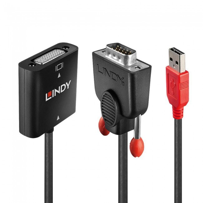 Lindy VGA to DVI-D Converter Lindy VGA to DVI-D Converter