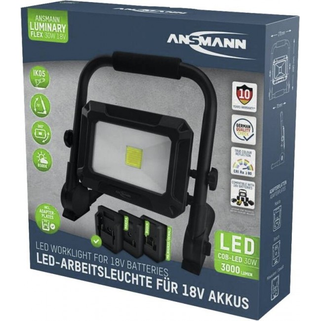 Ansmann FL30W Black LED 30 W Ansmann FL30W Black LED 30 W