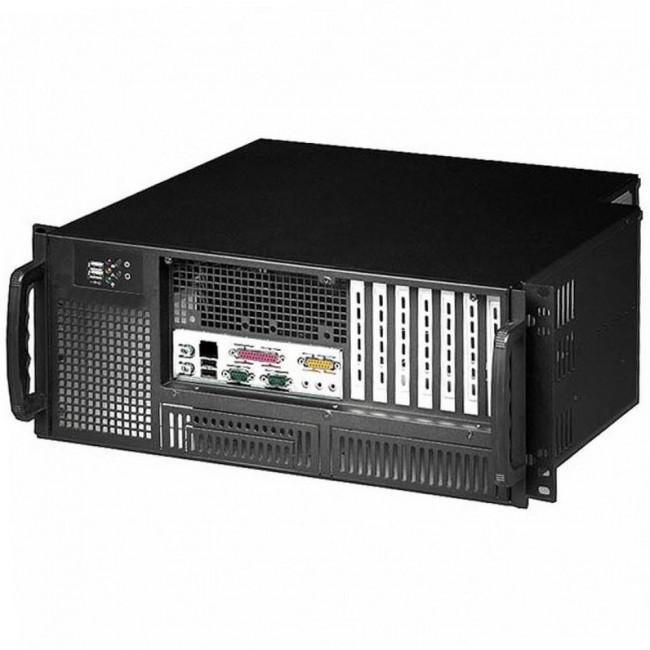 Techly Chassis Industrial Rack 19/Desktop 4U Ultra Compact Black