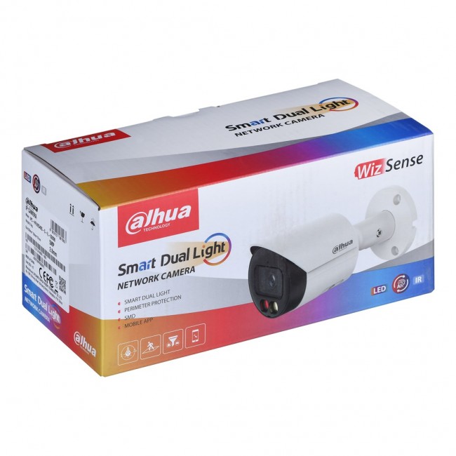 IP Camera DAHUA IPC-HFW2549S-S-IL-0280B White IP Camera DAHUA IPC-HFW2549S-S-IL-0280B White