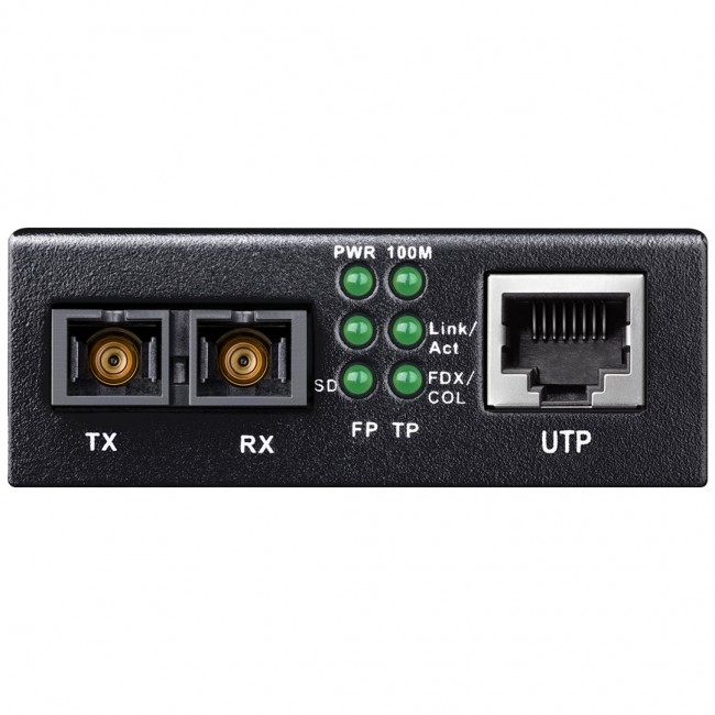 Cudy MC100MA-2 network media converter 1000 Mbit/s 1310 nm Multi-mode Black Cudy MC100MA-2 network media converter 1000 Mbit/s 1310 nm Multi-mode Black