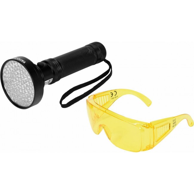 Yato YT-08582 flashlight Black Hand flashlight UV LED Yato YT-08582 flashlight Black Hand flashlight UV LED