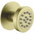 Concealed round shower nozzle