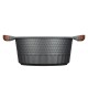 Resto Kitchenware Capella 4.6 L Round Black, Wood