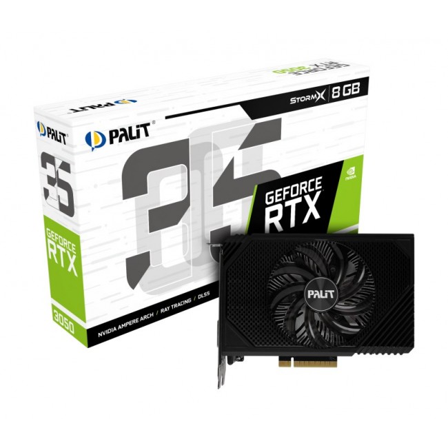 Palit GeForce RTX 3050 StormX NVIDIA 8 GB GDDR6 Palit GeForce RTX 3050 StormX NVIDIA 8 GB GDDR6