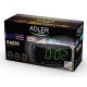 Adler AD 1121 radio Clock Analog & digital Black