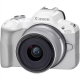 Canon EOS R50, White + RF-S 18-45mm F4.5-6.3 IS STM Kit MILC 24.2 MP CMOS 6000 x 4000 pixels