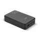 Powerbank 20 000mAh, 1x USB, 2x USB-C, 20W, QC4+, LCD screen, black