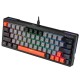 Tracer TRAKLA47297 keyboard Gaming USB + RF Wireless + Bluetooth QWERTY English Grey