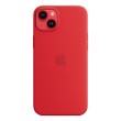 Apple iPhone 14 Plus Silicone Case with MagSafe - (PRODUCT)RED Apple iPhone 14 Plus Silicone Case with MagSafe - (PRODUCT)RED