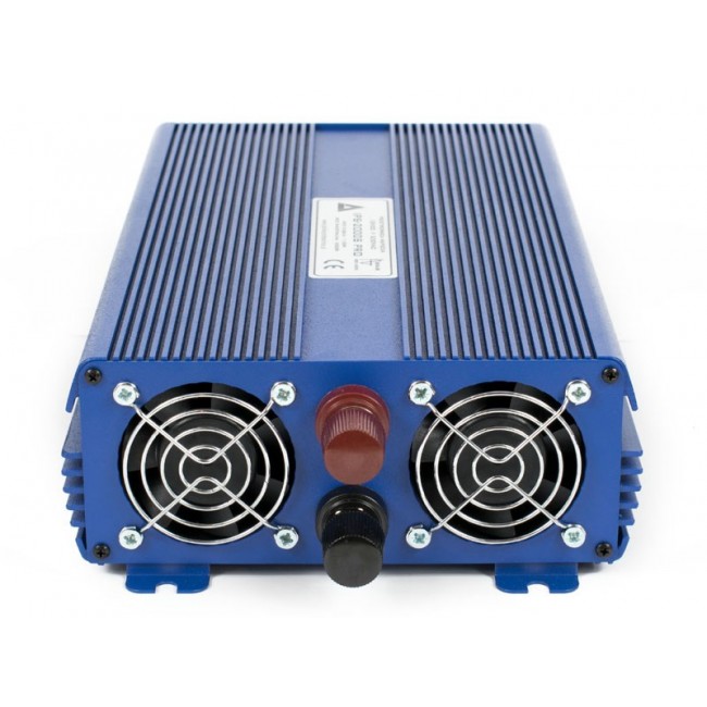 AZO Digital 24 VDC / 230 VAC ECO MODE SINUS IPS-2000S PRO 2000W voltage converter