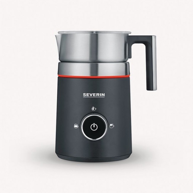 Severin SM 3585 milk frother/warmer Automatic milk frother/warmer Black, Silver