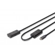 Digitus Active USB 3.2 Gen1 5G extension cable, USB-C - USB-C, 10m