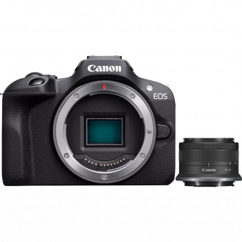 Mirrorless Camera Canon EOS R100 + Lens RF-S