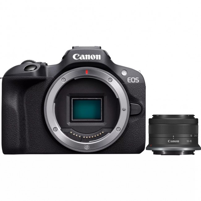 Mirrorless Camera Canon EOS R100 + Lens RF-S