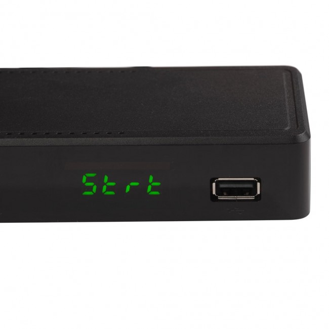 Denver DTB-148 TV set-top box Ethernet (RJ-45), Terrestrial Full HD Black