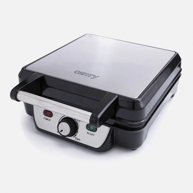Fabrilamp P032CR3025 waffle iron 2 waffle(s) 1500 W Black, Nickel