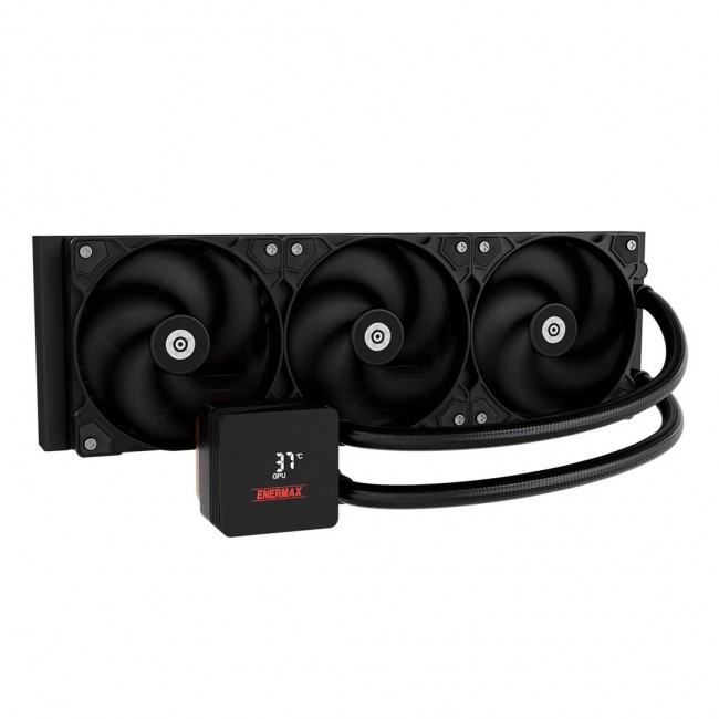 Enermax ELC-LMIV360-SF computer cooling system Processor Liquid cooling kit 12 cm Black