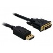 DeLOCK Displayport DVI 24+1 m/m 5m DVI-D