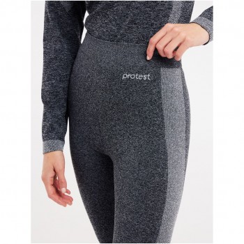 Legginsy termoaktywne damskie Protest PRTNORIS szare XS/S