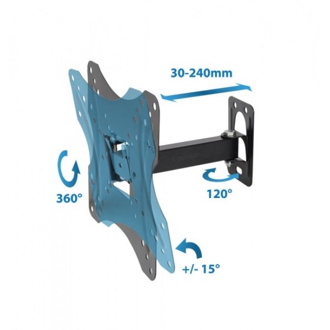 Esperanza ERW015 TV Mount 26 70 177.8 cm Black