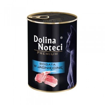 Dolina Noteci Premium rich in lamb - wet cat food - 400g