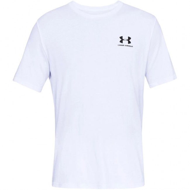 Under Armour Sportstyle Left Chest SS Men's T-Shirt White 1326799 100 2XL Under Armour Sportstyle Left Chest SS Men's T-Shirt White 1326799 100 2XL