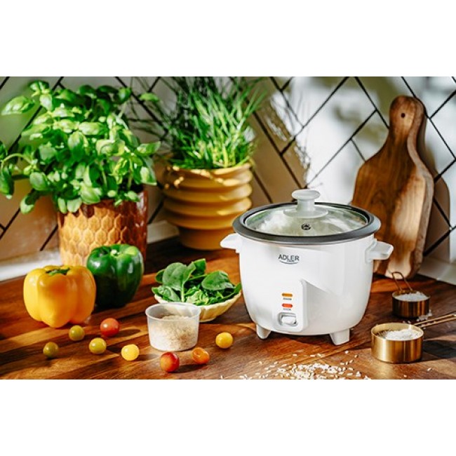 Adler AD 6418 Rice cooker Black, Stainless steel 1000 W Adler AD 6418 Rice cooker Black, Stainless steel 1000 W