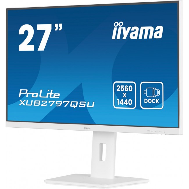 iiyama ProLite XUB2797QSU-W2 computer monitor 68.6 cm (27 iiyama ProLite XUB2797QSU-W2 computer monitor 68.6 cm (27