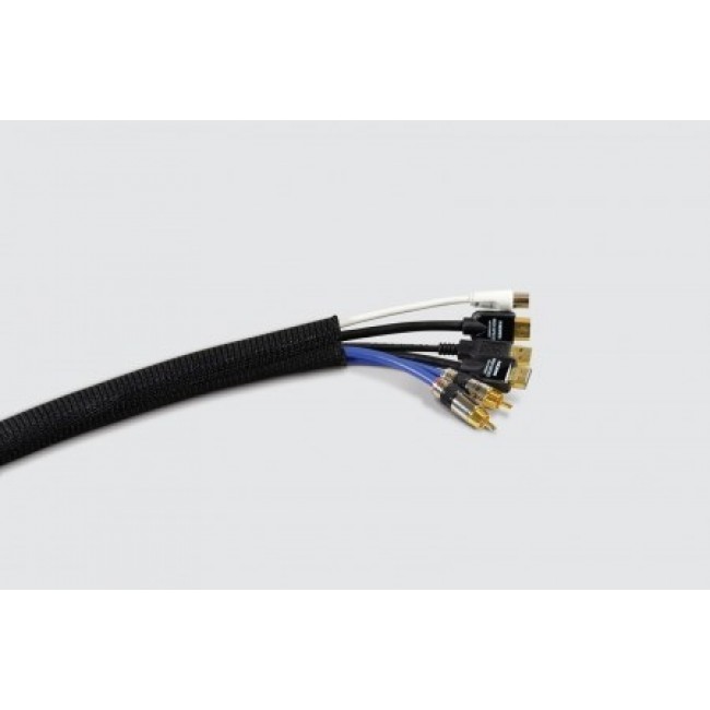 Label-the-cable Cable tube Black Label-the-cable Cable tube Black
