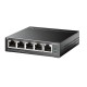 TP-Link 5-Port Gigabit Easy Smart Switch with 4-Port PoE+ TP-Link 5-Port Gigabit Easy Smart Switch with 4-Port PoE+