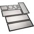Demciflex Staubfilter-Set f r Lian Li O11 Dynamic XL - schwarz/schwarz