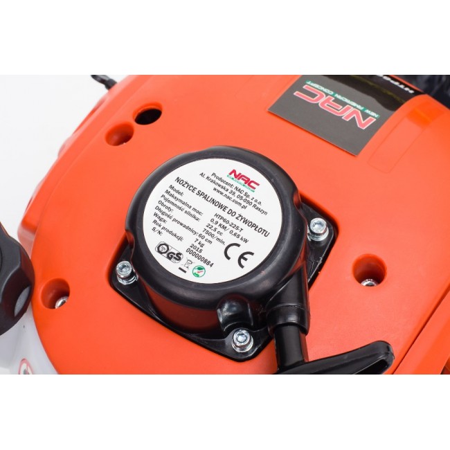 NAC petrol hedge trimmer 22.5cc 60cm NAC petrol hedge trimmer 22.5cc 60cm