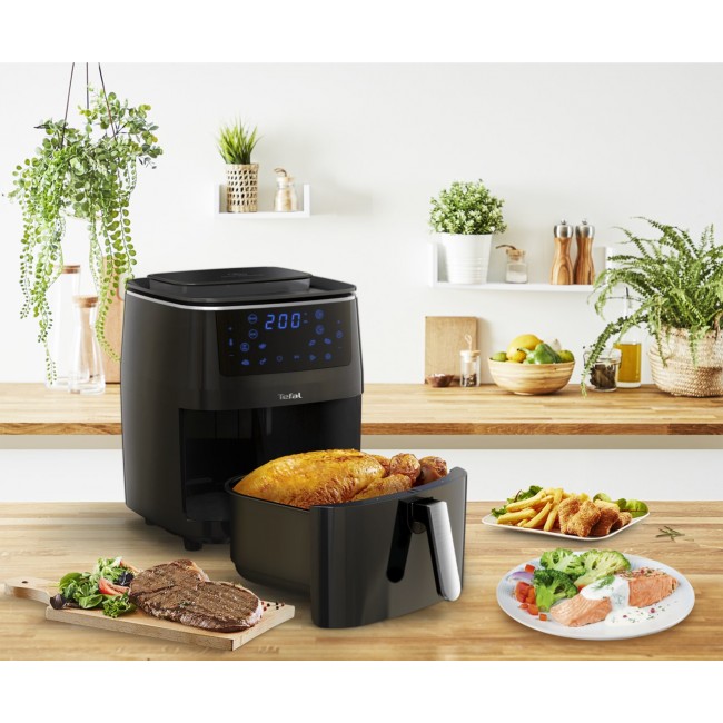 Tefal Easy Fry Grill & Steam FW2018 Single 6.5 L Stand-alone 1700 W Hot air fryer Black