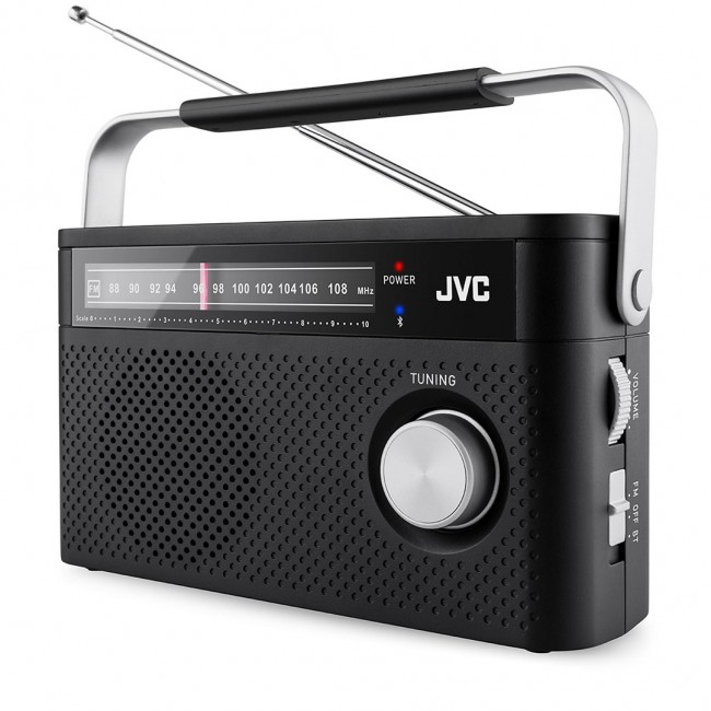 JVC RA-E315B Portable radio Black