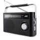 JVC RA-E315B Portable radio Black