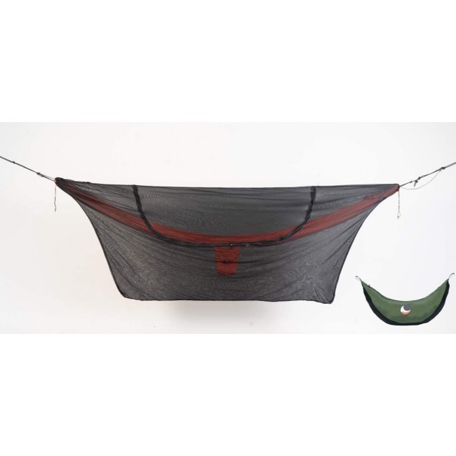 Ticket To The Moon Convertible Bug Net 360 Pyramid mosquito net Black