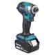 Makita DTD173RTJ power screwdriver/impact driver 3600 RPM Black, Blue